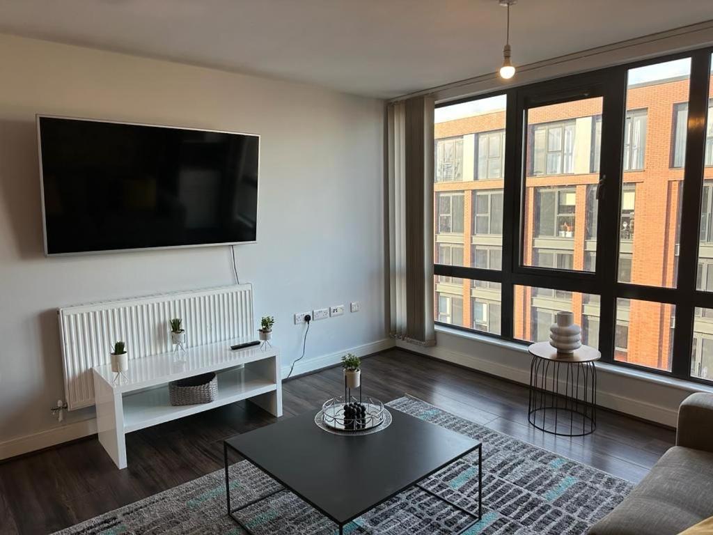 Luxury 9Ine Beautiful Bull Ring Apartment Free Parking Бірмінгем Екстер'єр фото